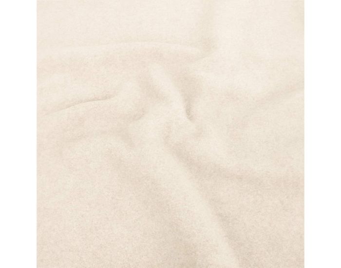 CRAFT LOOM Coupon de Tissu Polaire - de 100% Coton - Tailles Sur-mesure - Ecru (1)