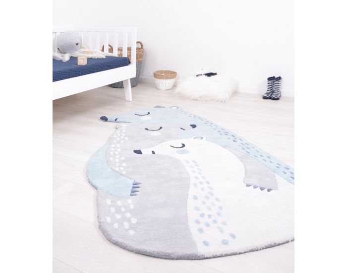 LILIPINSO Tapis - Artic Dream - Famille Oursons  (4)