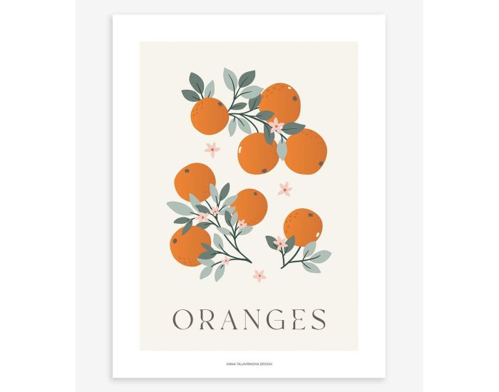 LILIPINSO Affiche Seule - Louise - Oranges  (4)