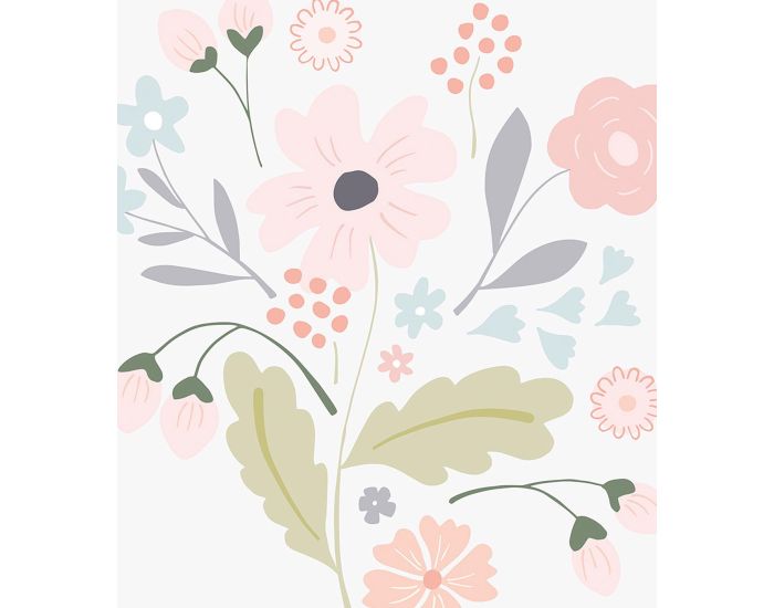 LILIPINSO - Affiche Encadre - Bloom - Fleurs sur Tiges  (1)