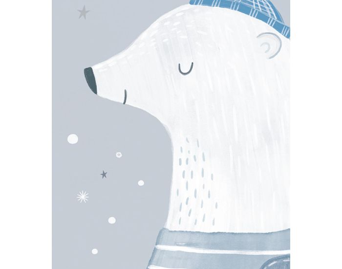 LILIPINSO - Affiche Seule - Artic Dream - L'ours Polaire  (1)