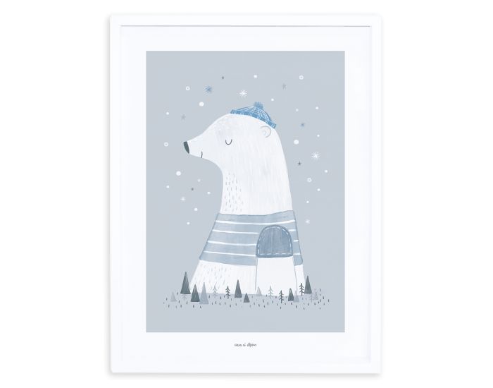 LILIPINSO - Affiche Seule - Artic Dream - L'ours Polaire  (3)