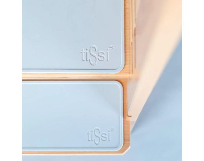 TISSI Tapis Antidrapant pour Tour d'Apprentissage Flix - Gris Silicone durable (2)