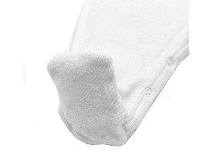 PREMIERS MOMENTS Pyjama Velours 100% coton - Nuage (4)