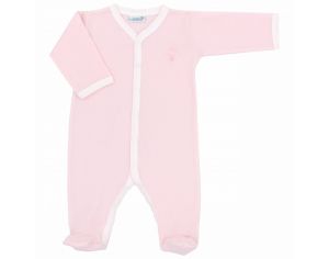  Pyjama Lger t - 100% Coton Bio - Pivoine 1 mois
