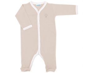  Pyjama Lger t - 100% Coton Bio - Noisette 3 mois