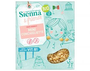 SIENNA AND FRIENDS Mini Conchigliette - 300 g - Ds 12 mois