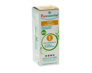 PURESSENTIEL - Huile Essentielle Thym  Linalol Bio - 5ml