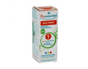 PURESSENTIEL - Huile Essentielle Gaulthrie Bio - 10ml