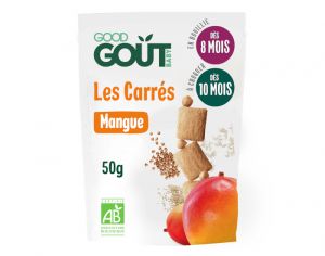 GOOD GOUT Biscuits Carrs Mangue - 50 g - Ds 8 mois