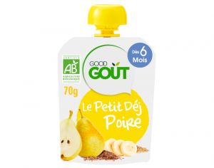 GOOD GOUT Gourde Petit Dj Poire - Ds 6 mois - 70 g