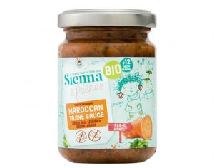 SIENNA AND FRIENDS Ma Premire Sauce Marocaine Veggie - 130g - Ds 8 mois