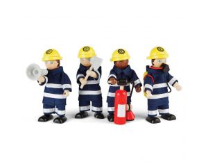 BIGJIGS TOYS Figurines - Pompiers - Ds 3 ans