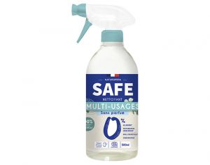 SAFE Spray Nettoyant Multi-Usages Sans Allergnes Sans Parfum - 500 ml