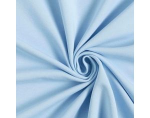CRAFT LOOM Coupon de Tissu - Popeline de Coton - Tailles Sur-mesure - Bleu Ciel