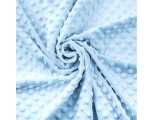 CRAFT LOOM Coupons de Tissu Minky de Haute Qualit - Tailles Sur-mesure - Bleu Ciel