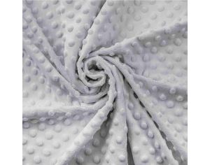CRAFT LOOM Coupons de Tissu Minky de Haute Qualit - Tailles Sur-mesure - Gris Clair
