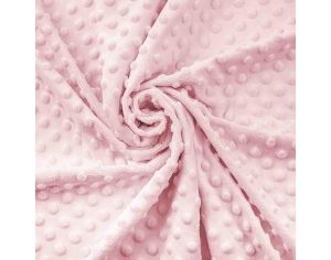 CRAFT LOOM Coupons de Tissu Minky de Haute Qualit - Tailles Sur-mesure - Rose