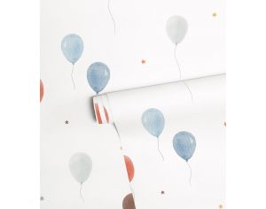 LILIPINSO Papier Peint - Gentle Friends - Ballons  Rouleau 10 m