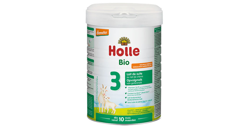 Lait de croissance dès 12 mois — utile ou pas ? Croissance 3 au lait de chèvre bio Holle