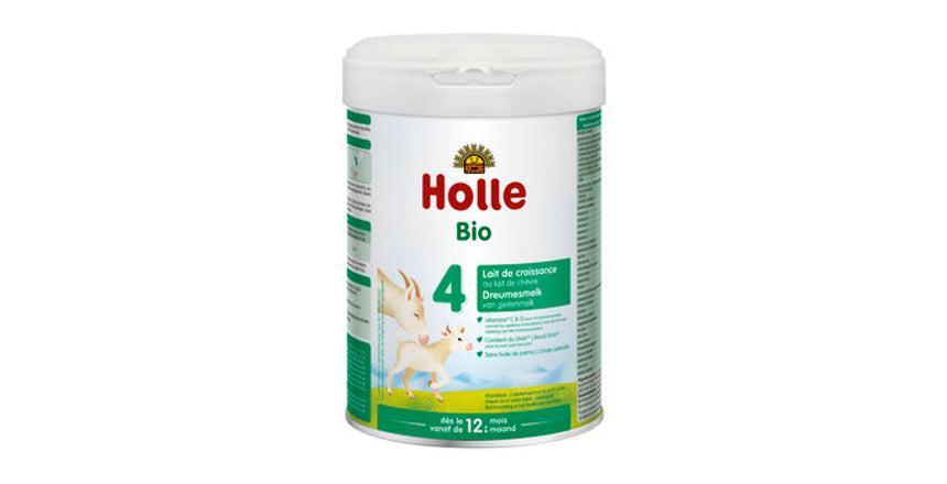 Gamme Holle — lait de croissance 4 au lait de chèvre bio 800 g