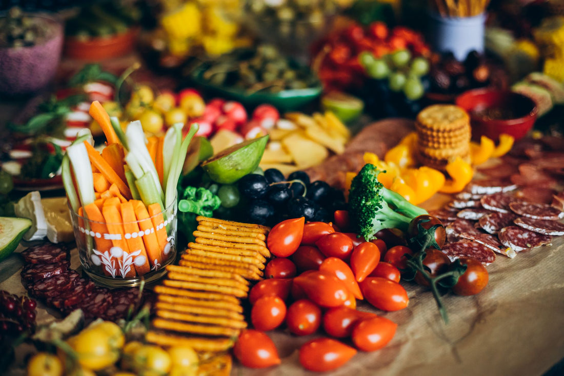 Plateau de fruits et légumes frais - DME diversification bébé