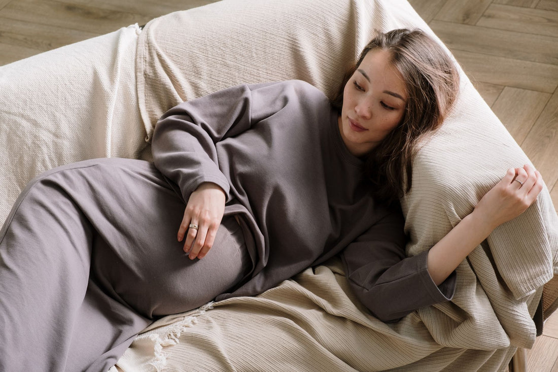 Future maman se repose