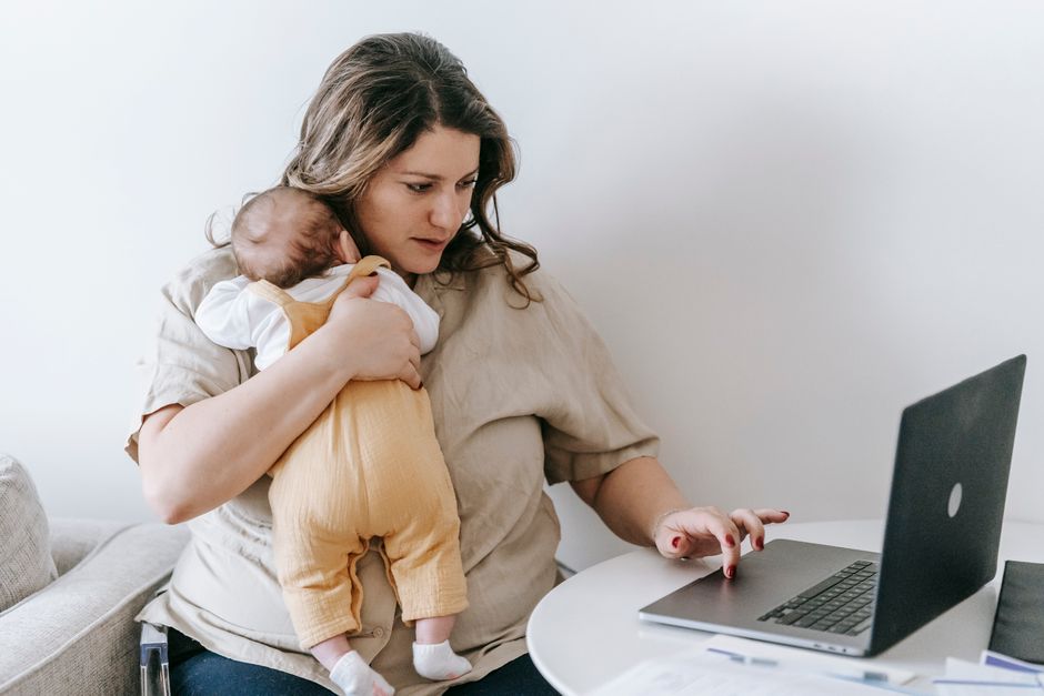 Maman préparant son retour au travail