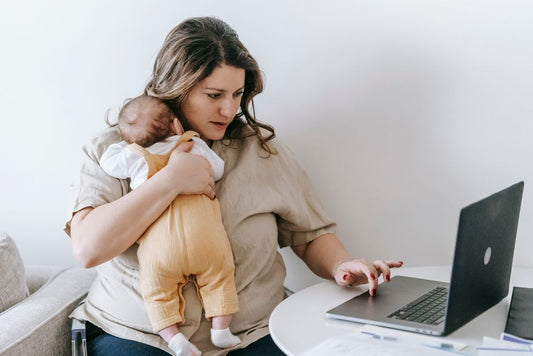 Maman préparant son retour au travail