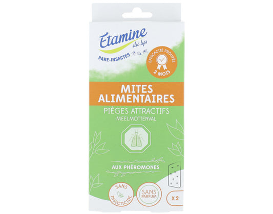 Piège Naturel à Mites Alimentaires - Lot de 2