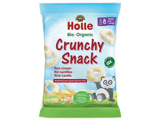 Crunchy Snack Riz Lentilles - 25 g - Dès 8 mois
