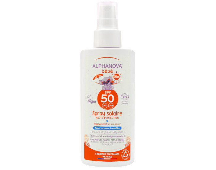 Sun Bébé Spray Solaire Haute Protection - SPF50 - 125 ml