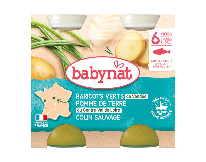 Petits Pots Menu du Jour - 2 x 200g - Dès 6 Mois