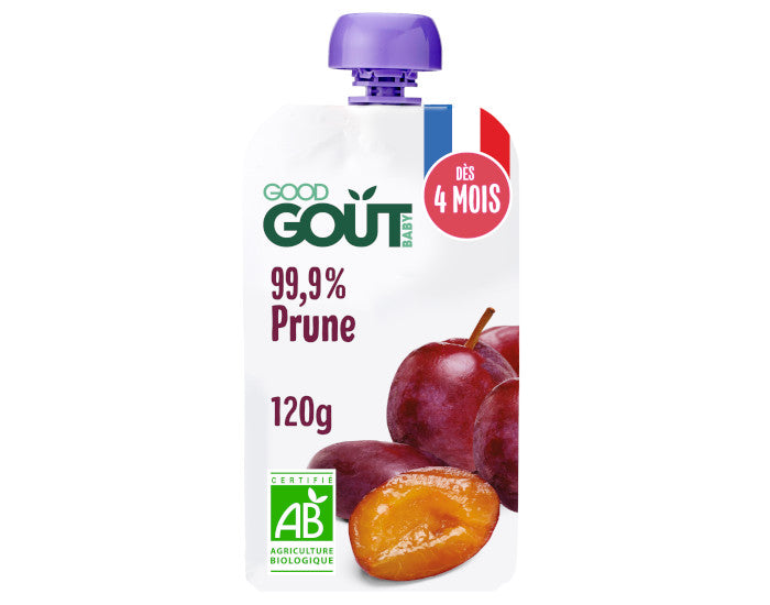 Gourde Prune - Purée Bébé 120g - Dès 4 mois