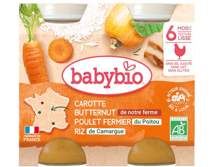 Petits Pots Menu du Jour - 2 x 200g - Dès 6 Mois