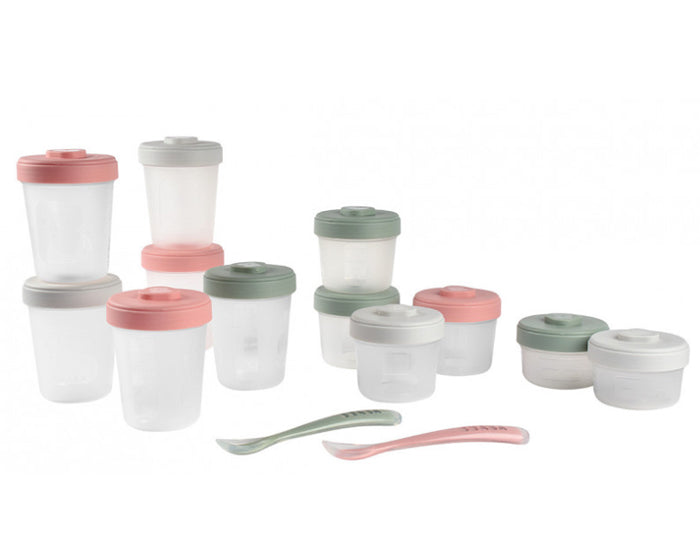 Pack Premier Repas 12 Portions et 2 Cuillères - Eucalyptus