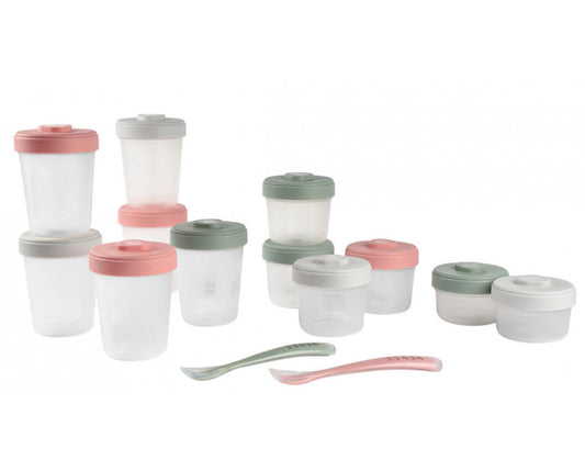 Pack Premier Repas 12 Portions et 2 Cuillères - Eucalyptus