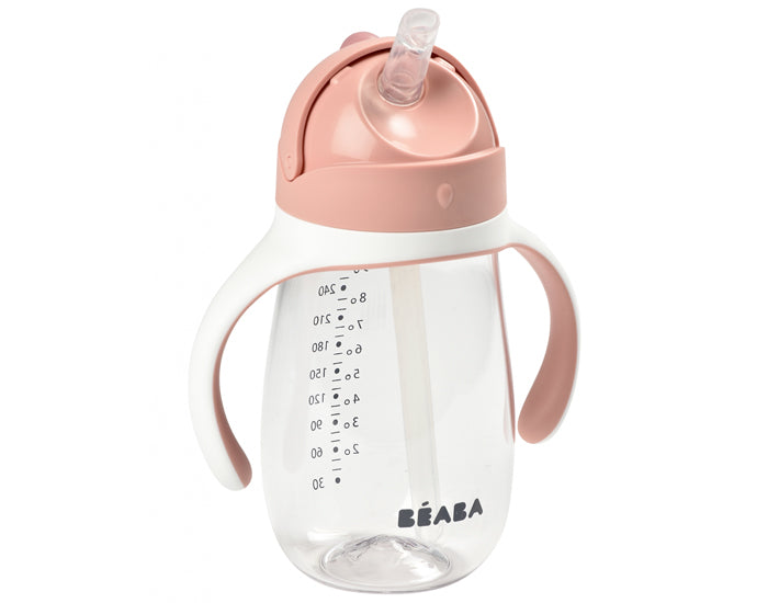 Tasse Paille Rose - Dès 8 mois - 300 ml
