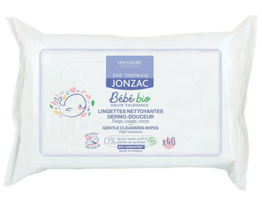 Bébé Lingettes Nettoyantes Dermo-Douceur - 40 lingettes