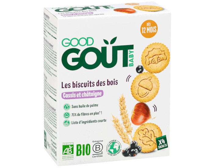 Les Biscuits des Bois - 80g - Dès 12 mois
