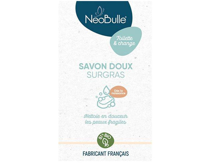 Savon Doux Surgras - 100 g - Dès la Naissance