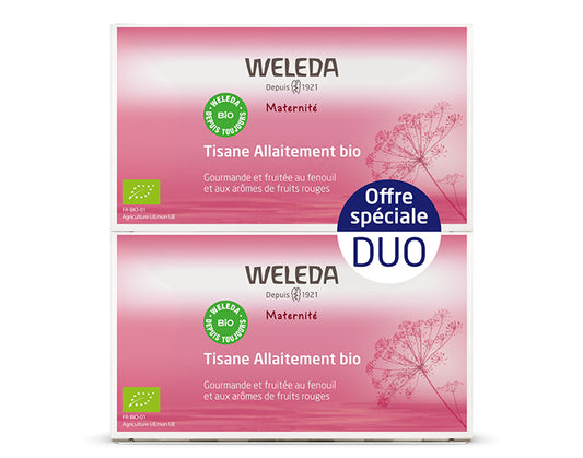 Duo Tisane Allaitement Fruits Rouges - 2 x 40 g