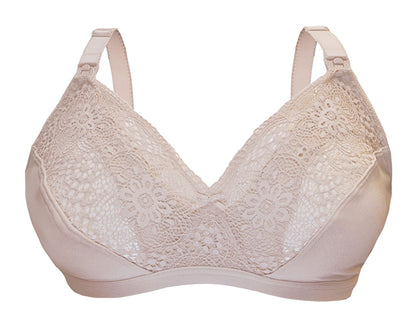 Soutien-Gorge d'Allaitement Sensation Soie - Rose Beige