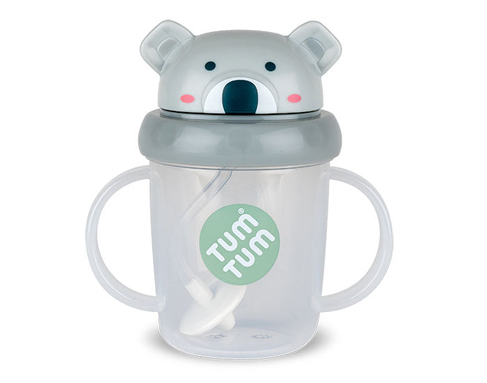 Tasse Anti-Fuite avec Paille Lestée - 200 ml - Dès 6 mois