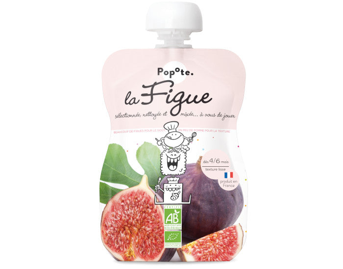 Gourde Figue Bio - 120 g - Dès 4/6 mois