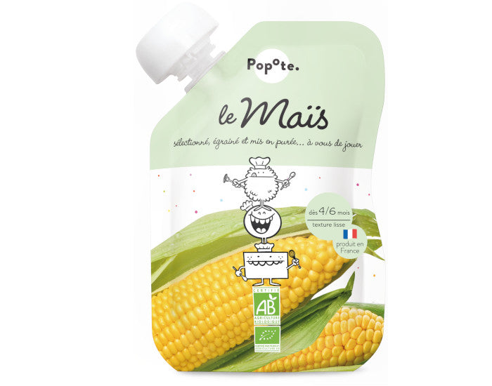 Gourde Maïs Bio - 120 g - Dès 4/6 mois