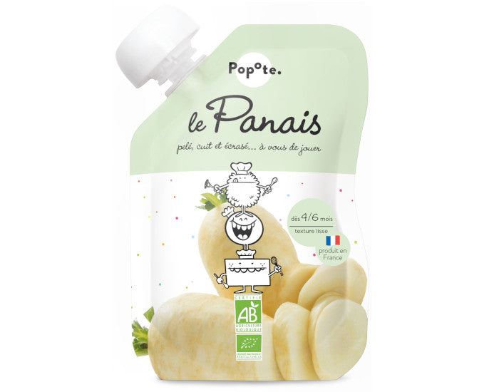 Gourde Panais Bio - 120 g - Dès 4/6 mois