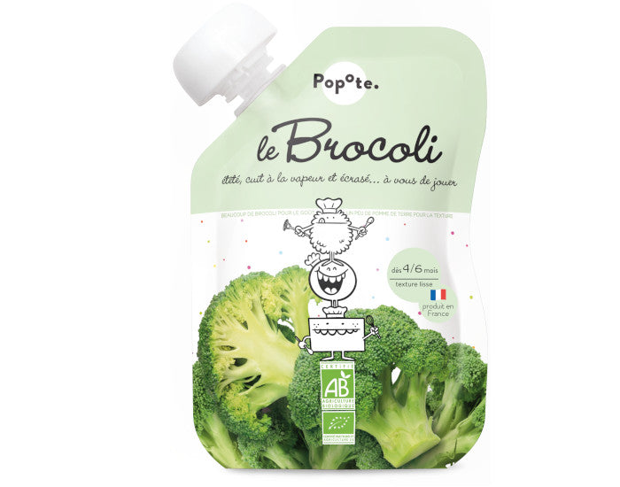 Gourde Brocolis Bio - 120 g - Dès 4/6 mois