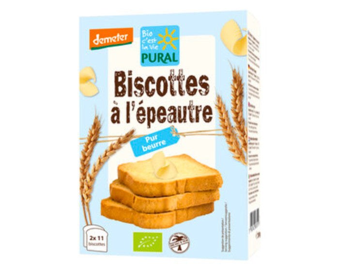 Biscottes Epeautre Beurre - 200 g