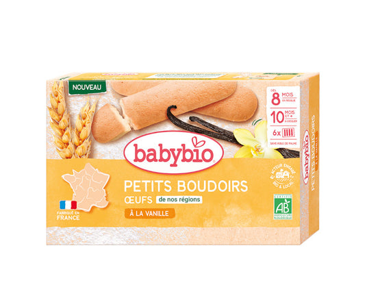 Petits Boudoirs à la Vanille - 120 g - Dès 8 mois